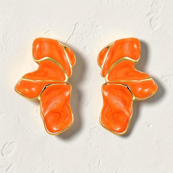 Coral Bloom Earrings