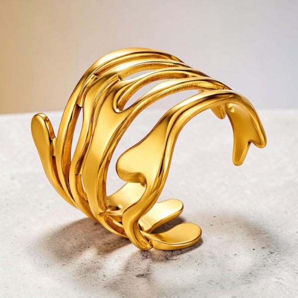 Golden Tide Ring
