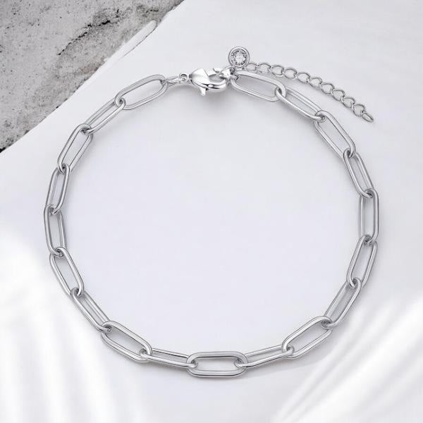 Paperclip Chain Bracelet