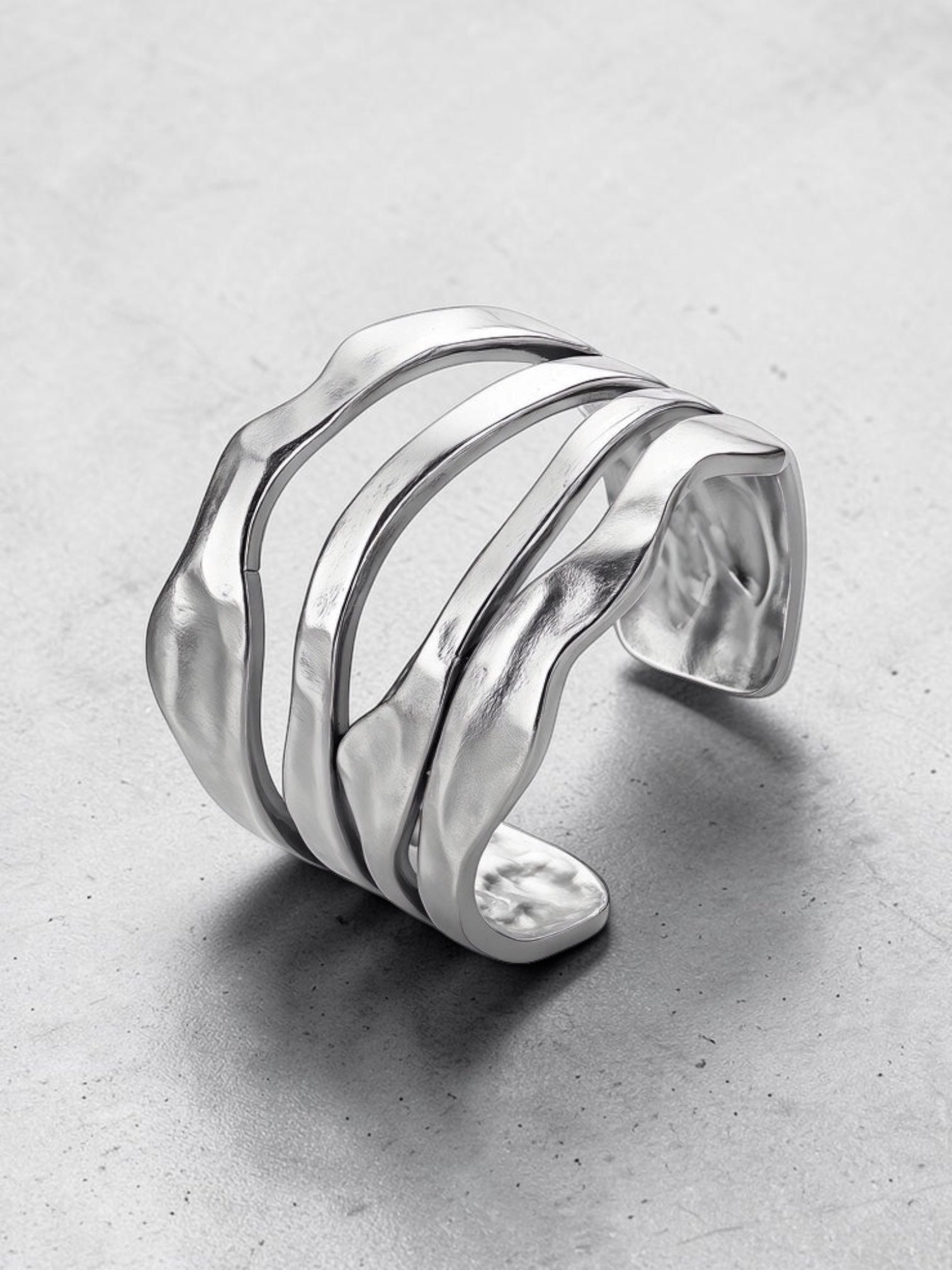 Silver Flow Ring
