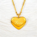 Love Letter Heart Necklace