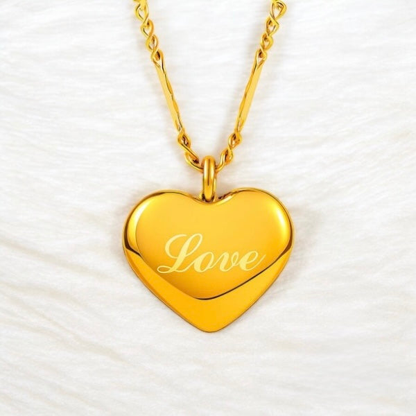 Love Letter Heart Necklace
