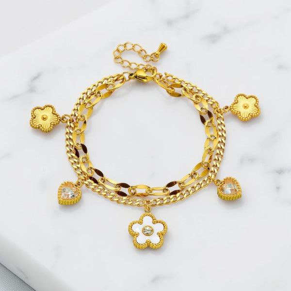 Blossom Charm Bracelet