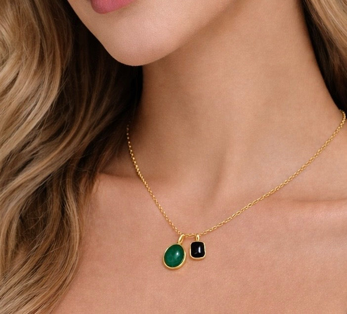 Dual Essence Pendant Necklace