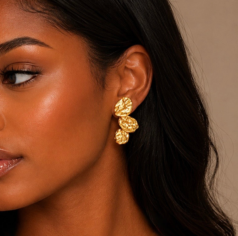 Molten Cascade Earrings