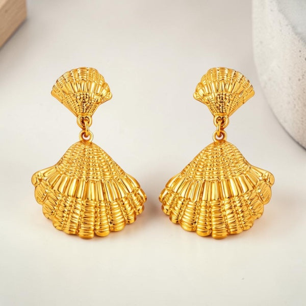 Seashell Drop Earrings