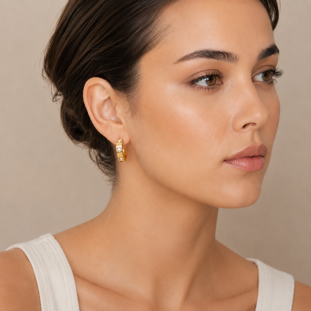 Mia Cuff Earrings