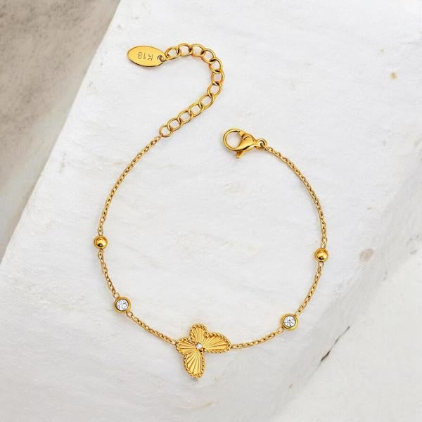 Golden Butterfly Bracelet