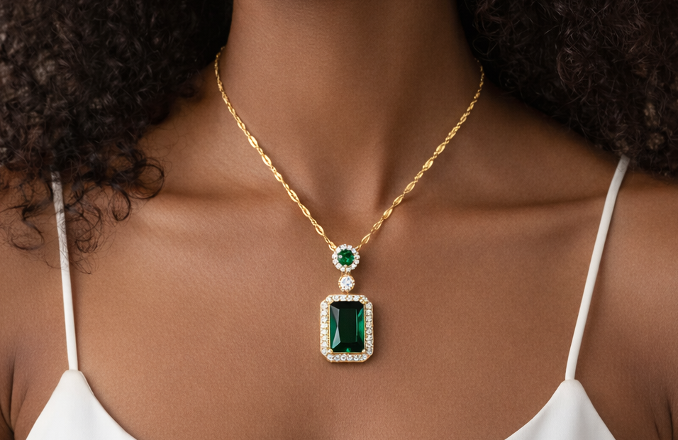 Emerald Radiance Necklace
