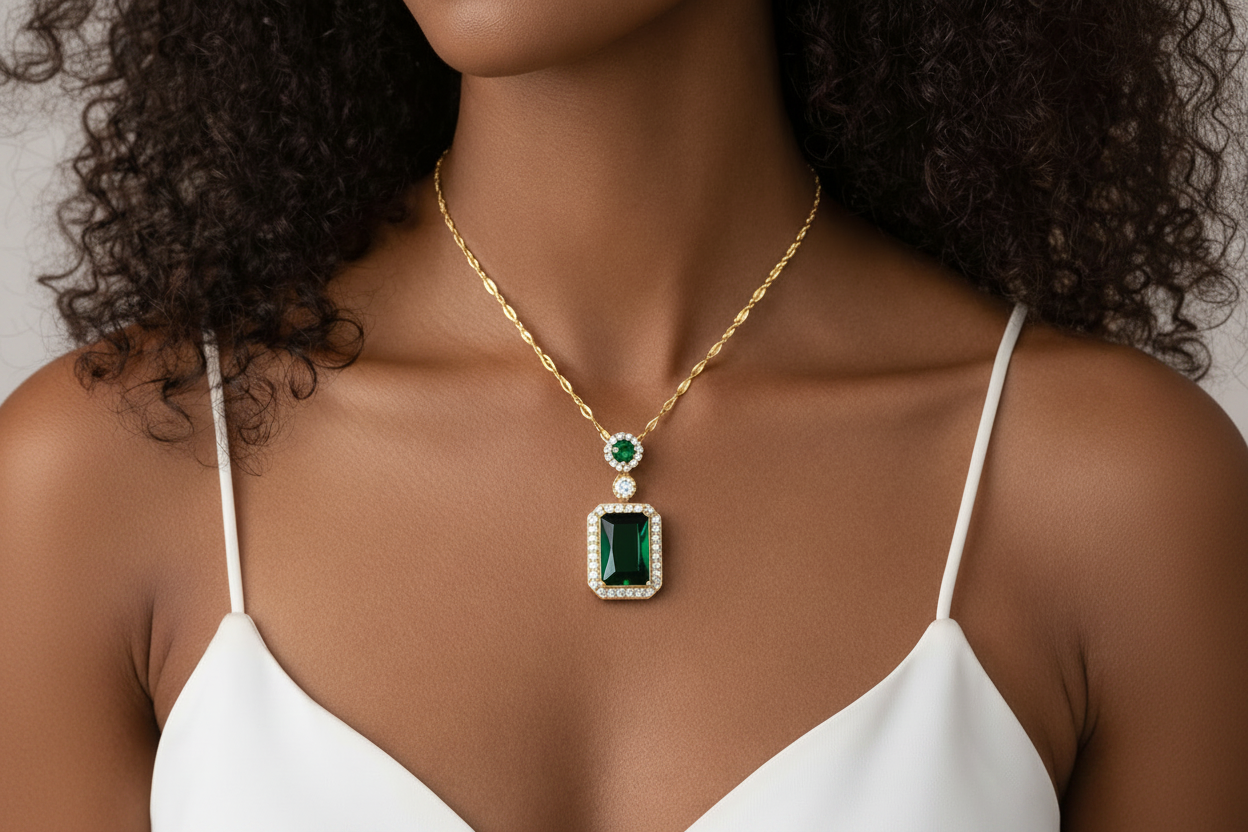 Emerald Radiance Necklace