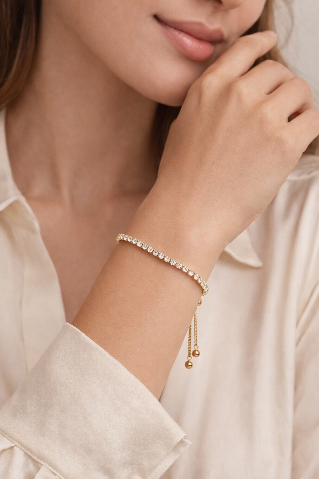 Ava Tennis Bracelet