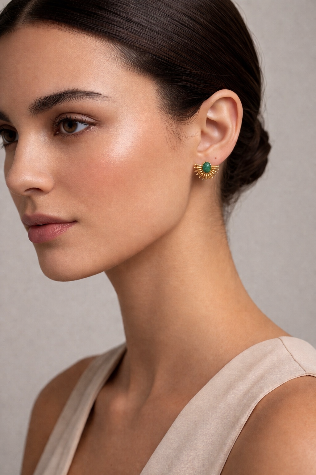 Earthstone Studs