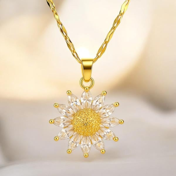Sunflower Radiance Necklace