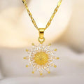 Sunflower Radiance Necklace