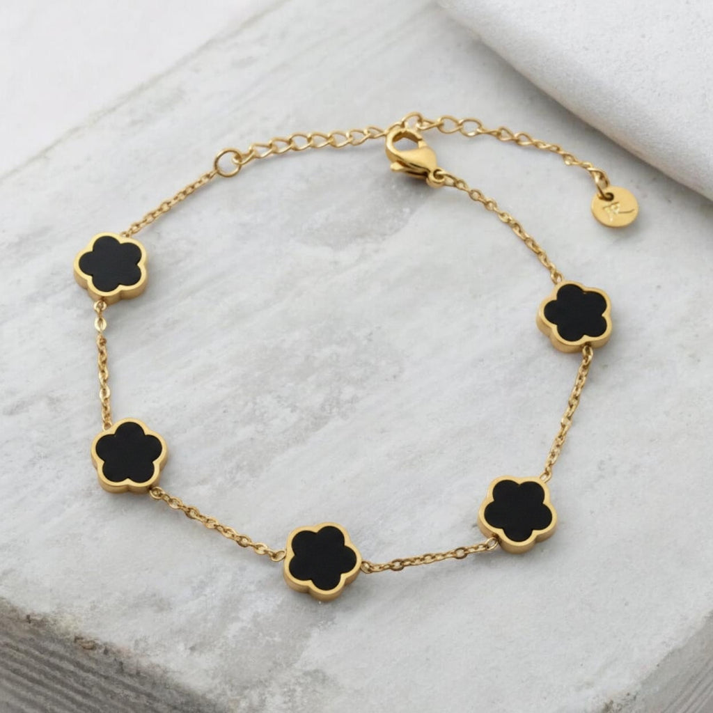 Midnight Flower Meadow Bracelet