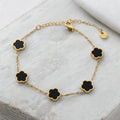 Midnight Flower Meadow Bracelet