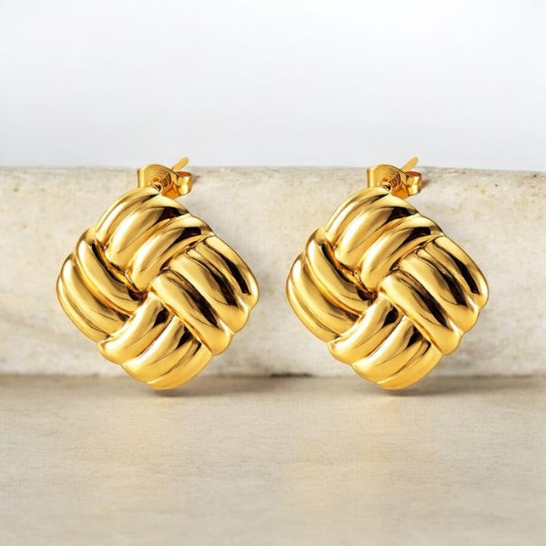 Woven Luxe Earrings