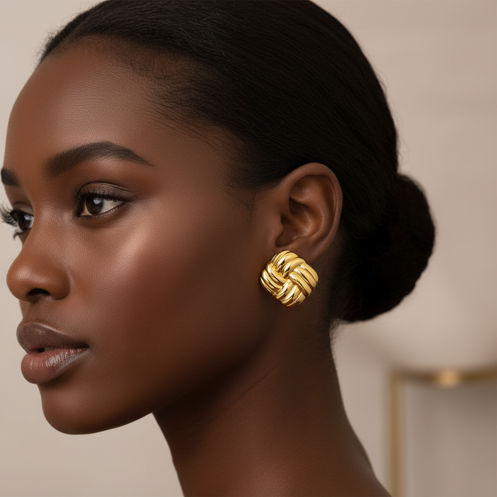 Woven Luxe Earrings