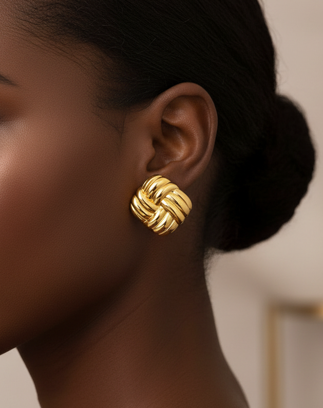 Woven Luxe Earrings