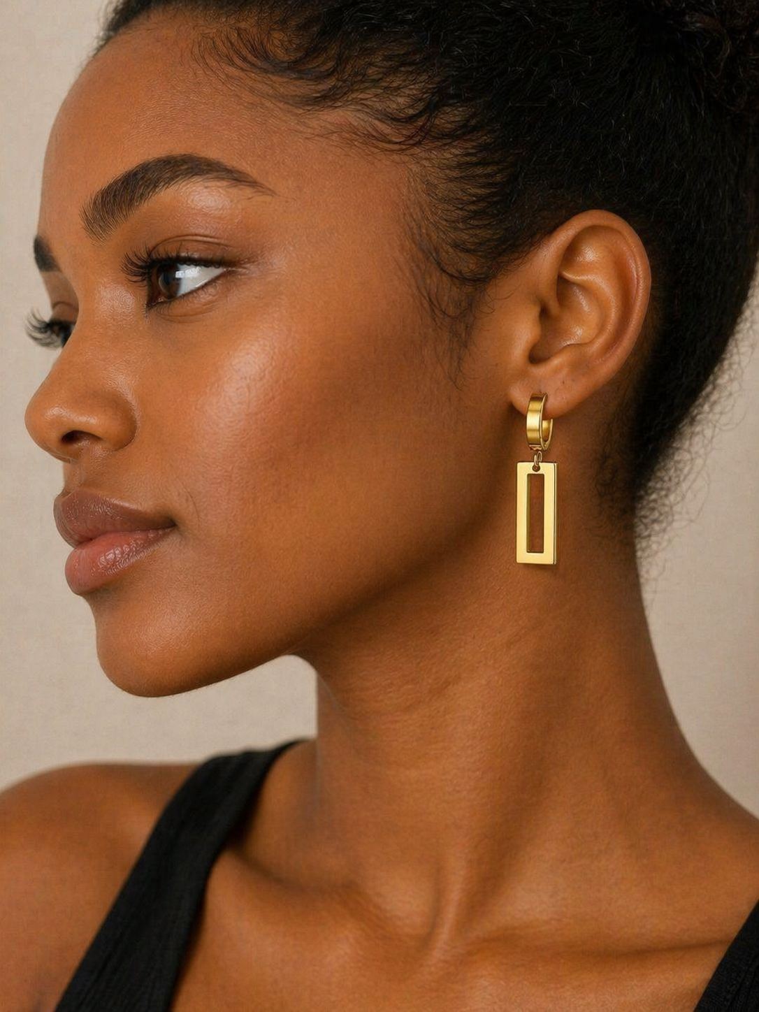 Linear Drop Earrings