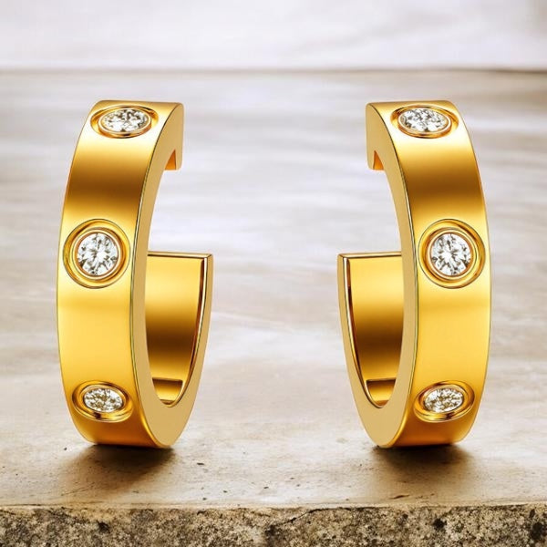 Mia Cuff Earrings