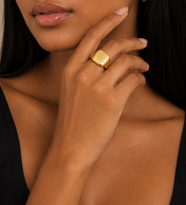 Monarch Signet Ring