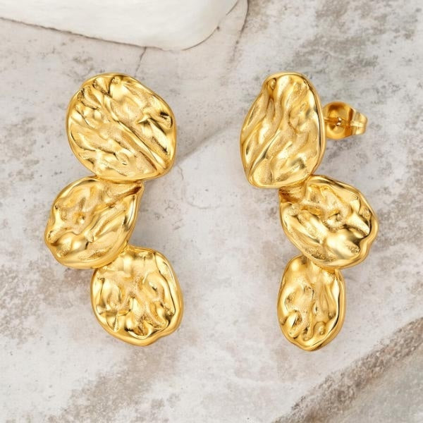 Molten Cascade Earrings