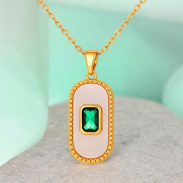 Jade Pendant Necklace