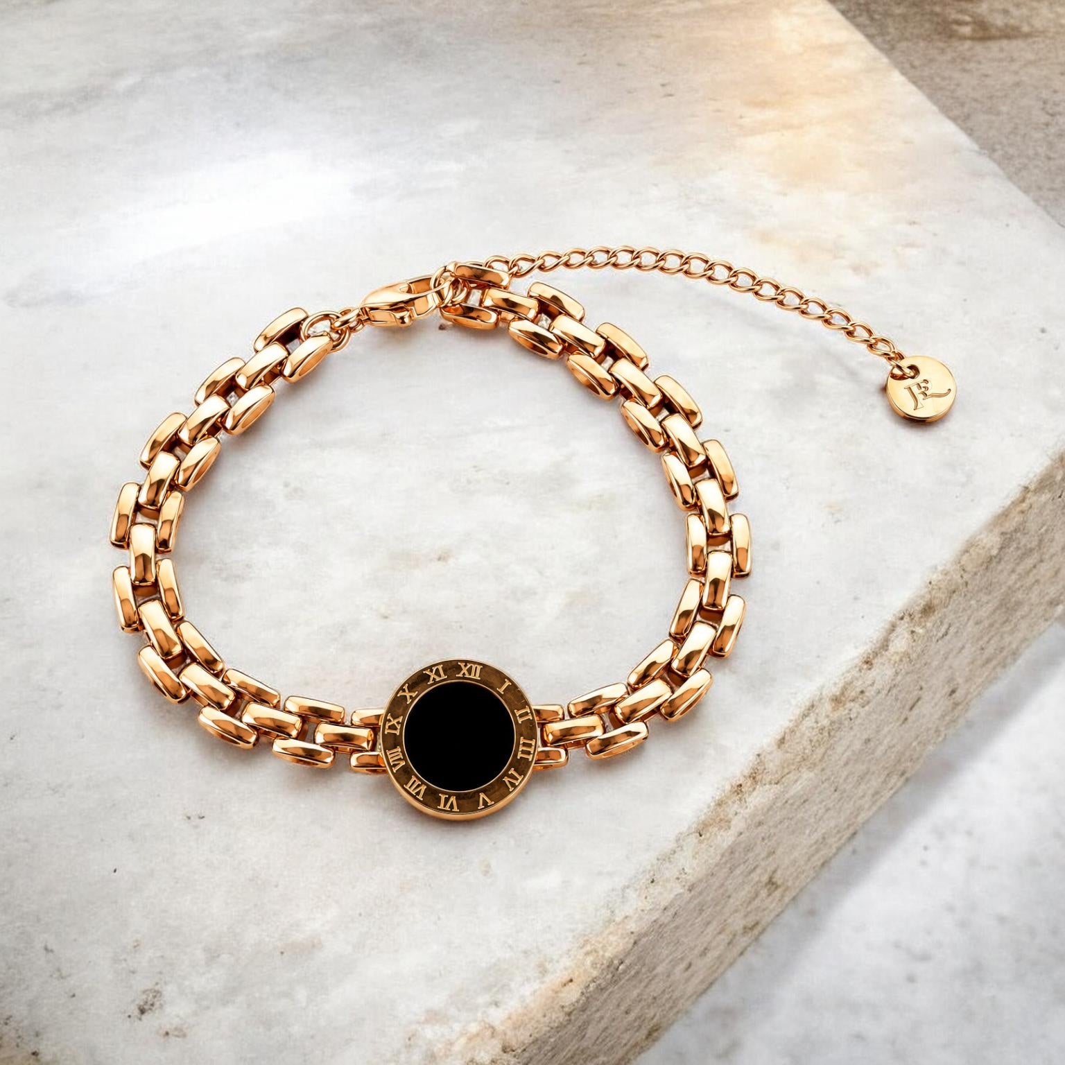 Noir Link Bracelet