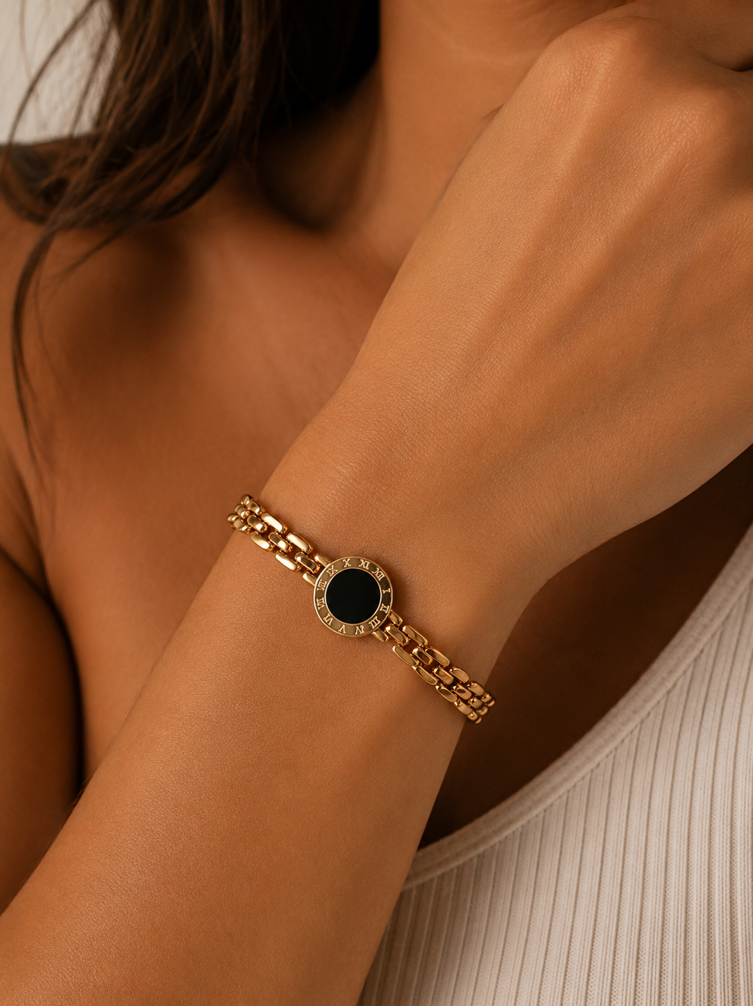Noir Link Bracelet