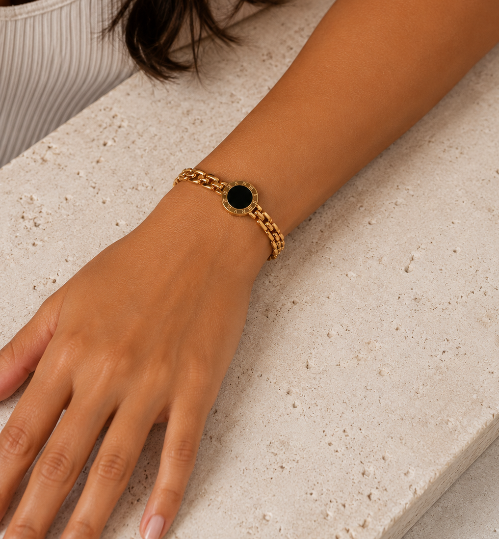 Noir Link Bracelet