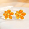 Marigold Bloom Earrings