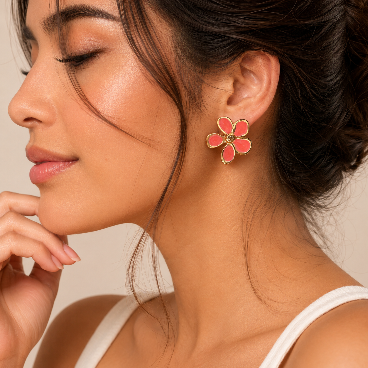 Blush Bloom Earrings