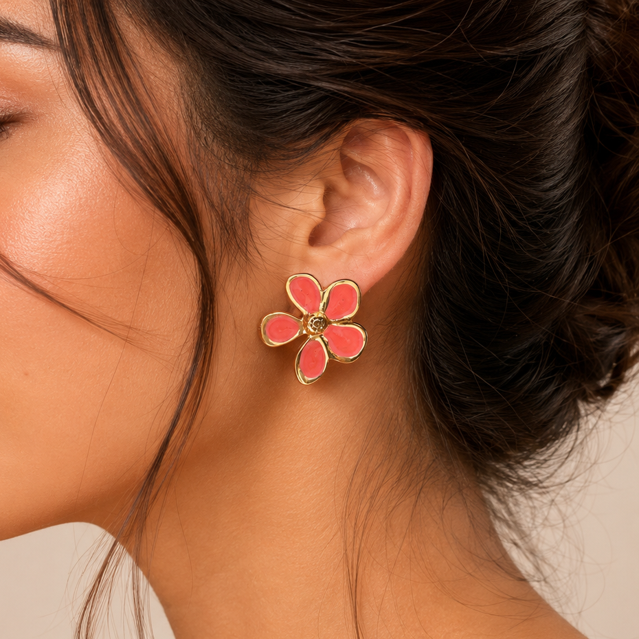 Blush Bloom Earrings