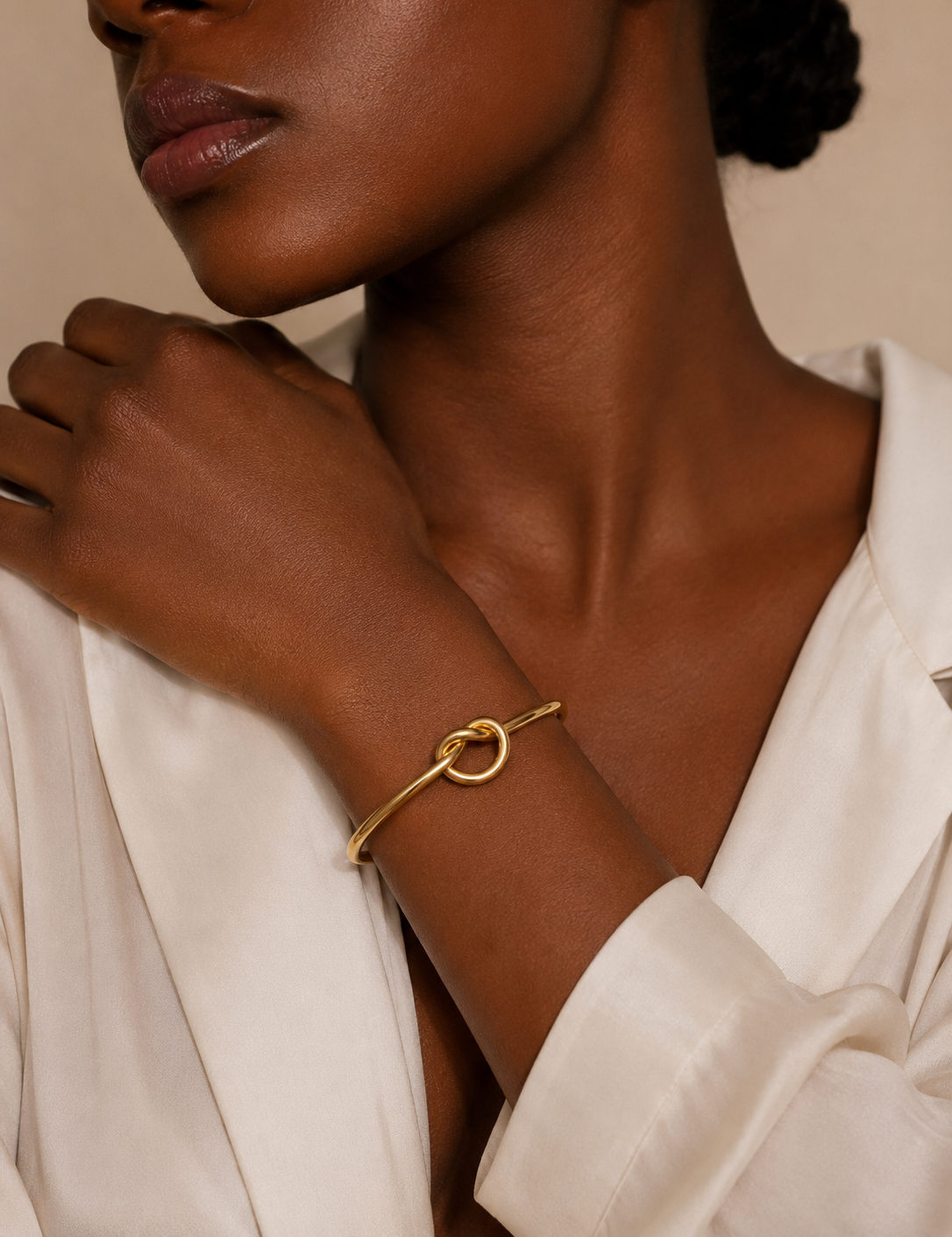 Harmony Knot Cuff Bracelet