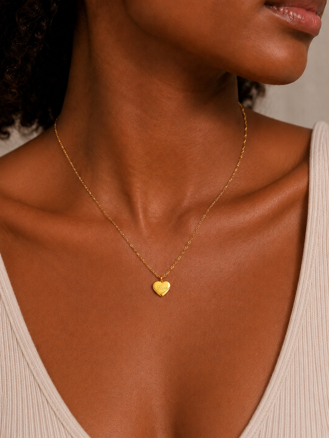 Love Letter Heart Necklace