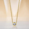 Classic Bezel Necklace
