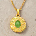 Verdant Medallion Necklace