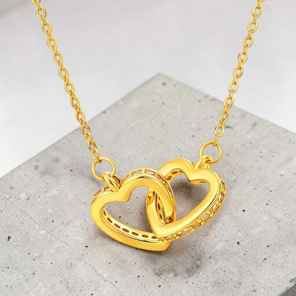 Entwined Hearts Necklace