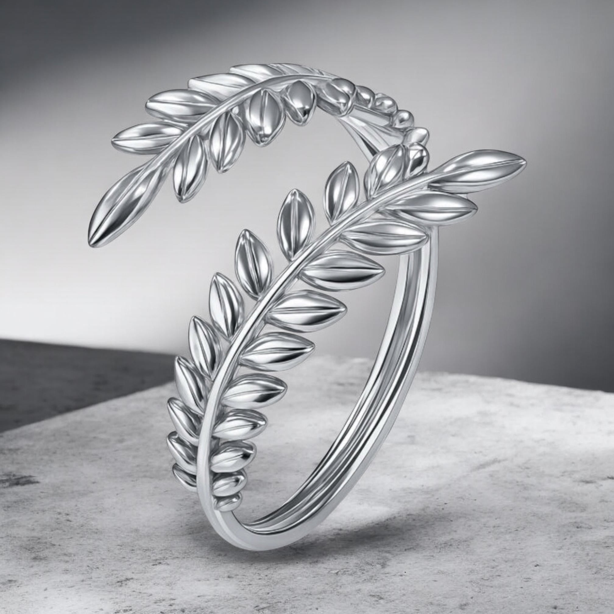 Olive Branch Ring