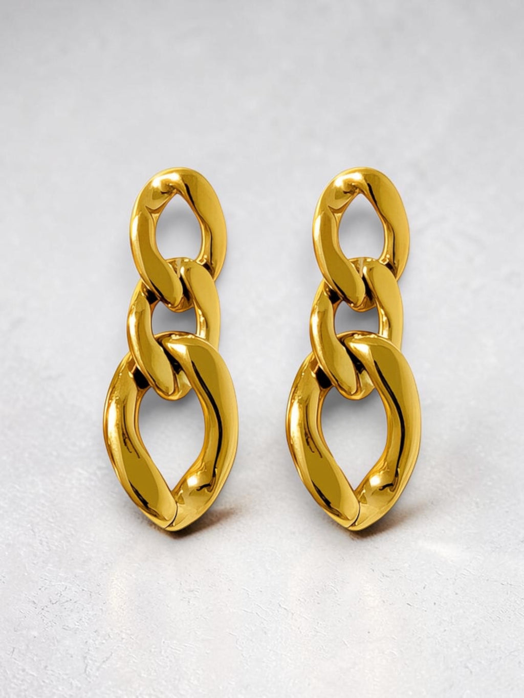 Golden Chain Earrings