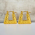 Golden Weave Earrings