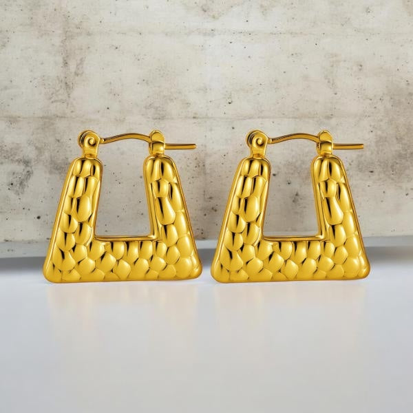 Golden Weave Earrings