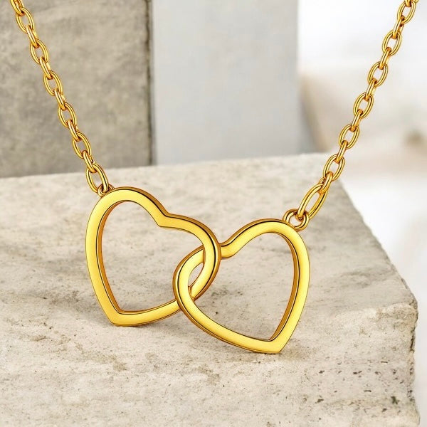 Linked Hearts Unity Necklace