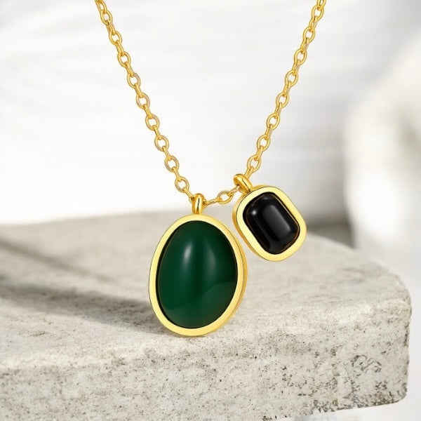 Dual Essence Pendant Necklace