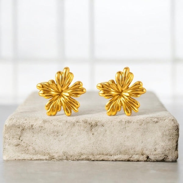 Golden Bloom Earrings