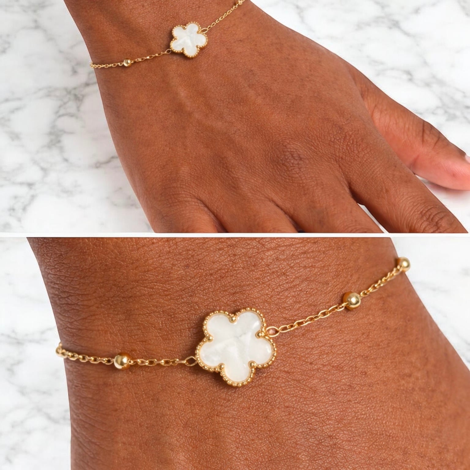 Ivory Bloom Bracelet