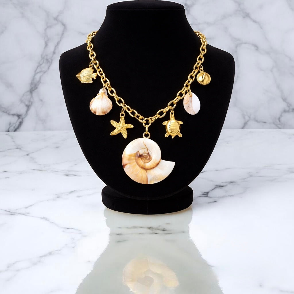 Ocean Treasures Charm Necklace